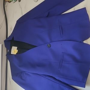 Ann Taylor Loft blue blazer size 2, petite.